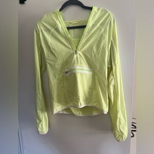 Lululemon Neon Windbreaker Jacket Size 4